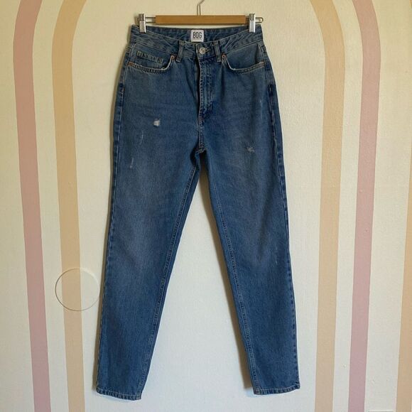 Urban Outfitters BDG Mid-Wash Blue High Rise Mom Jeans Size 26 - Picture 3 of 12
